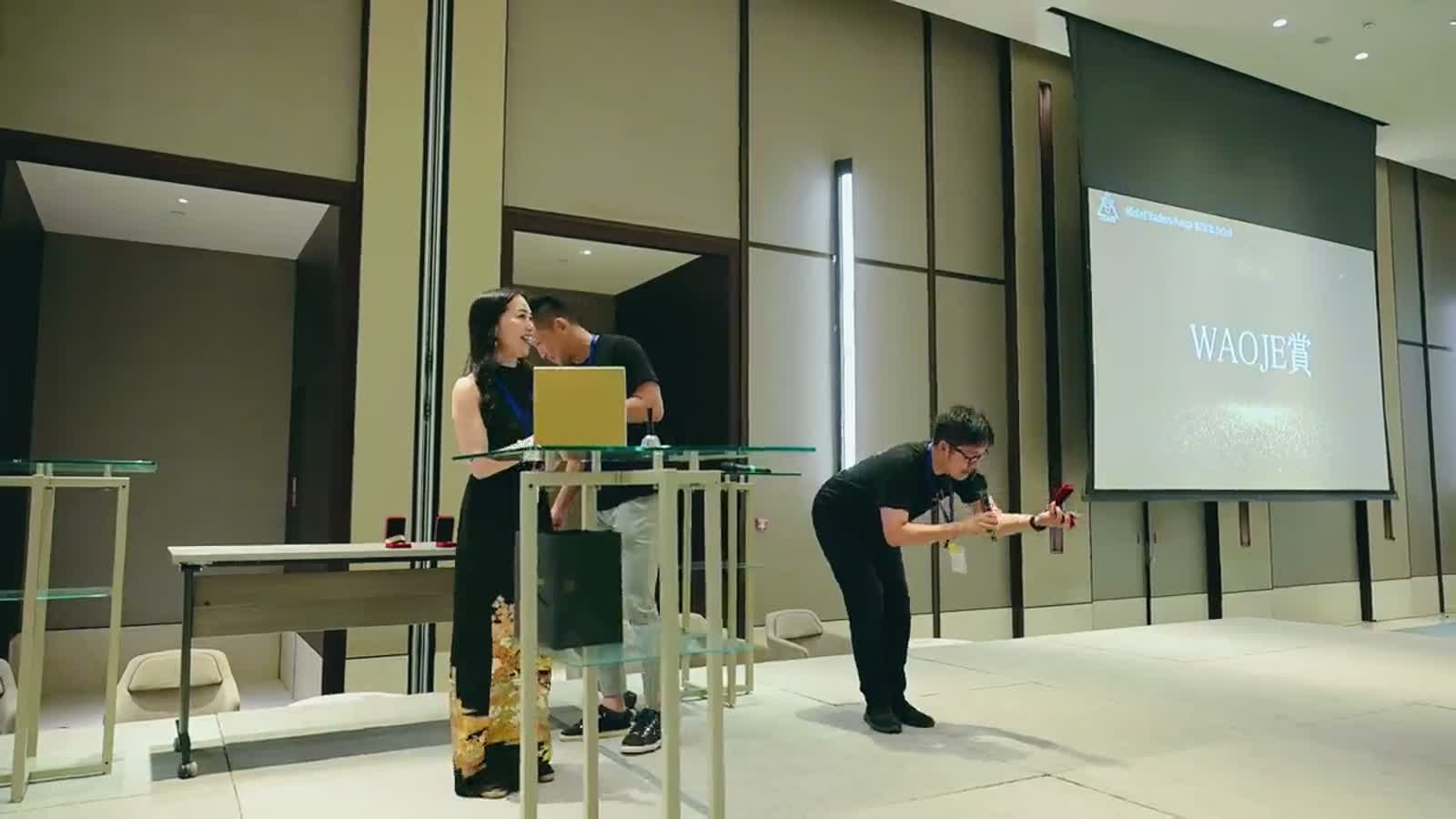 WAOJE award ceremony